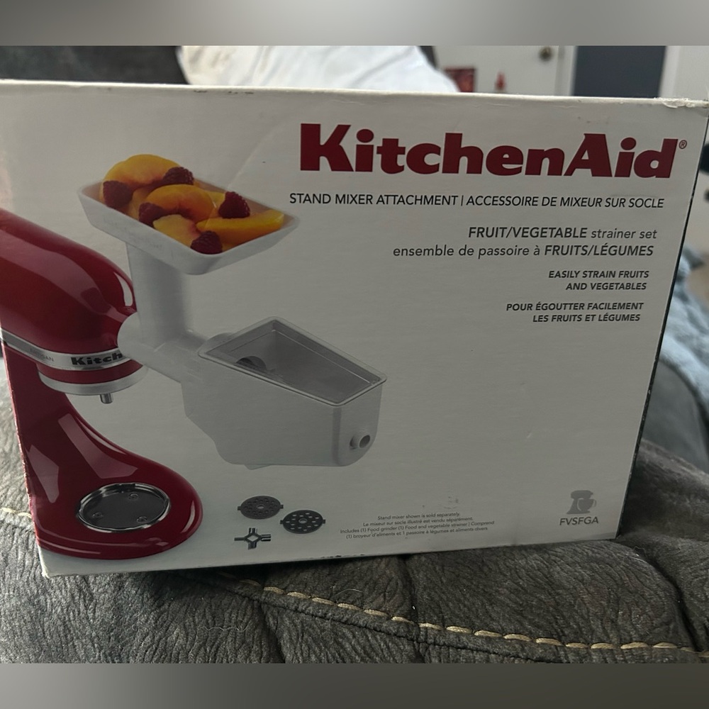 Kitchen Aid fruit and vegetable strainer set